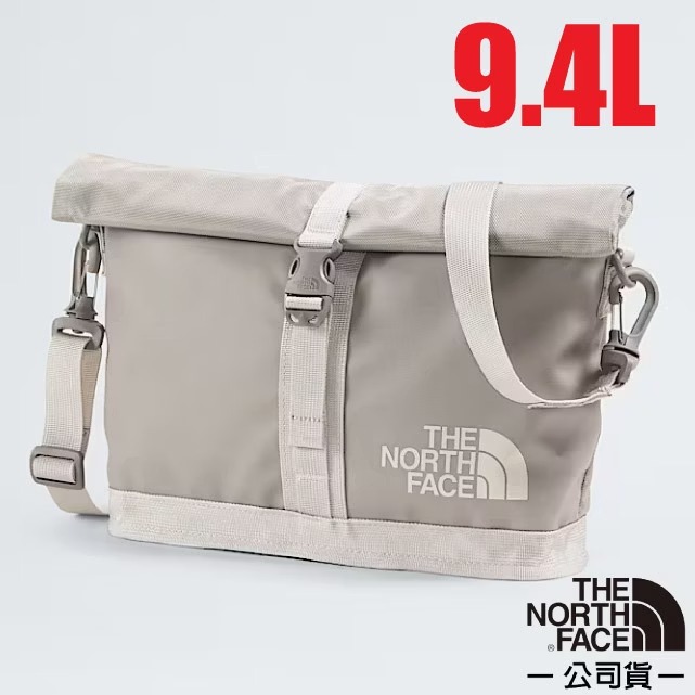 【The North Face】BASE CAMP SHOULDER防水耐磨單肩側背包9.4L/8BK6-BI3 石板灰✿30E010